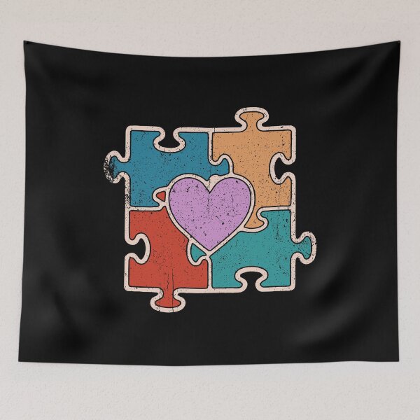 Item preview, Vintage Retro Autism Awareness Gift designed and sold by kevzadevinca.