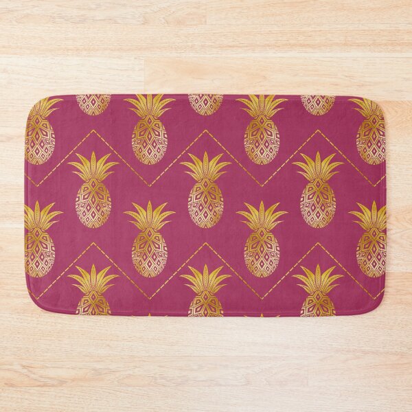 Item preview, Bohemian pineapple and chevron pattern designed and sold by Home Cyn Home.