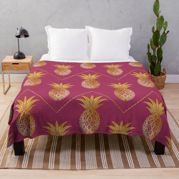 Item preview, Bohemian pineapple and chevron pattern designed and sold by Home Cyn Home.