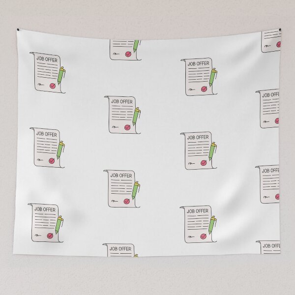 Item preview, Illustration of Job offer letter designed and sold by rasagamastore.