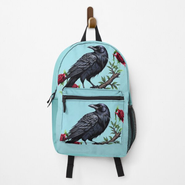 Item preview, Elegant crow sitting majestically on a gnarled branch designed and sold by nicky2342.