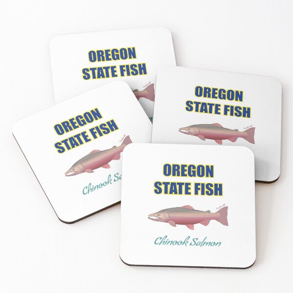 Item preview, Oregon State Fish - Chinook Salmon T-Shirt designed and sold by KaplanCrypto.