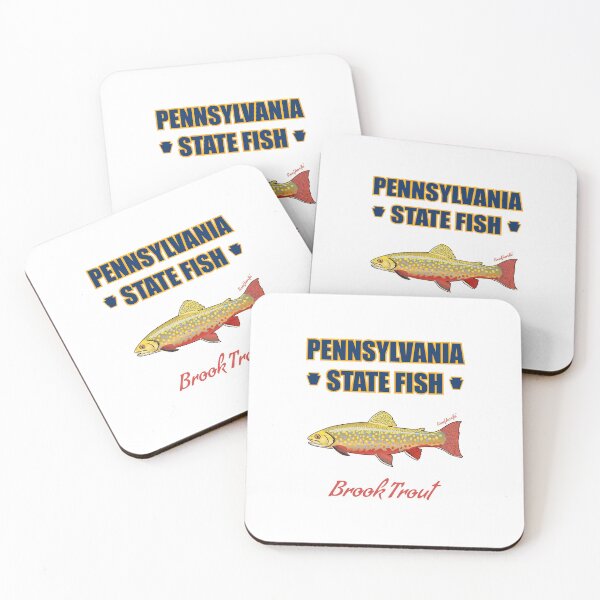 Item preview, Pennsylvania State Fish - Brook Trout T-Shirt designed and sold by KaplanCrypto.