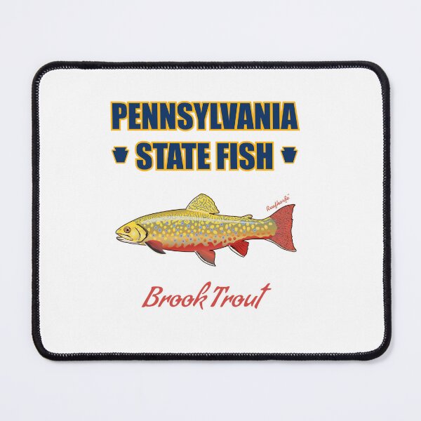 Item preview, Pennsylvania State Fish - Brook Trout T-Shirt designed and sold by KaplanCrypto.