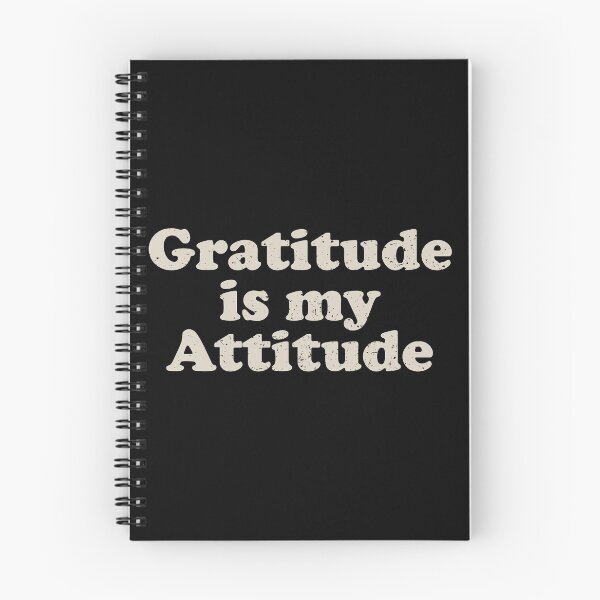 Item preview, Gratitude is my Attitude - Motivational Message designed and sold by crenaviolena.