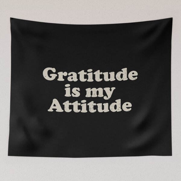 Item preview, Gratitude is my Attitude - Motivational Message designed and sold by crenaviolena.