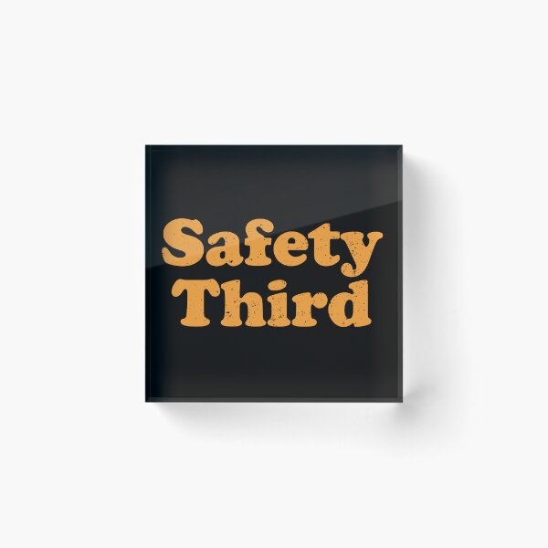 Item preview, Safety Third designed and sold by crenaviolena.