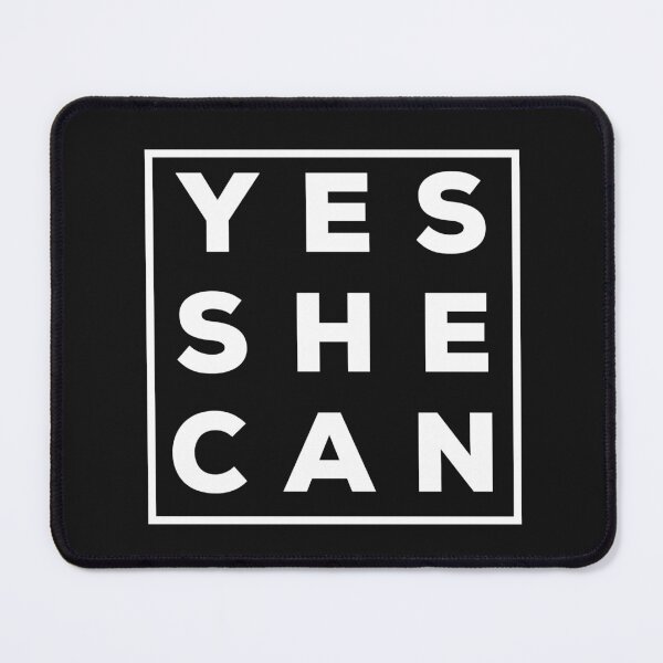 Item preview, Yes She Can - Dark Style designed and sold by millennialmommy.