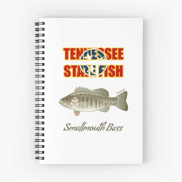Item preview, Tennessee State Sport Fish - Smallmouth Bass T-Shirt designed and sold by KaplanCrypto.