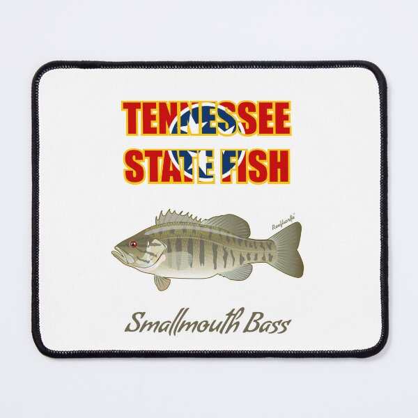 Item preview, Tennessee State Sport Fish - Smallmouth Bass T-Shirt designed and sold by KaplanCrypto.