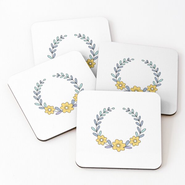 Item preview, Illustration of Wildflower floral crown designed and sold by rasagamastore.