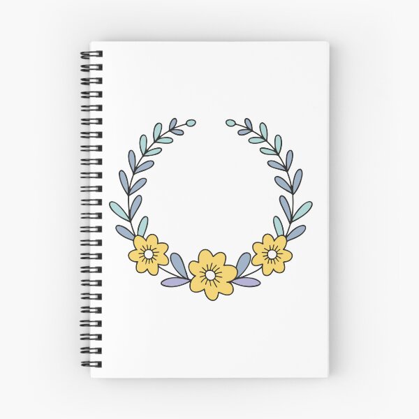 Item preview, Illustration of Wildflower floral crown designed and sold by rasagamastore.