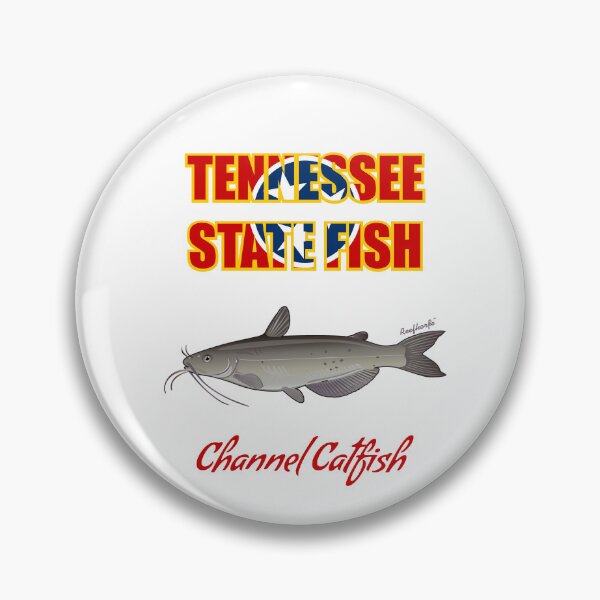 Item preview, Tennessee State Commercial Fish - Channel Catfish T-Shirt designed and sold by KaplanCrypto.