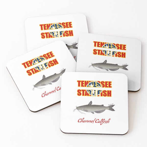 Item preview, Tennessee State Commercial Fish - Channel Catfish T-Shirt designed and sold by KaplanCrypto.