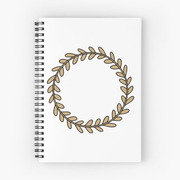 Item preview, Illustration of circular floral crown designed and sold by rasagamastore.