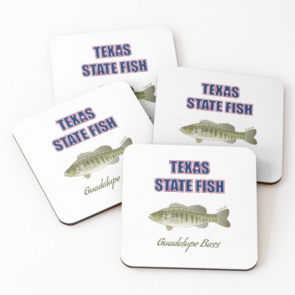 Item preview, Texas State Freshwater Fish - Guadalupe Bass T-Shirt designed and sold by KaplanCrypto.