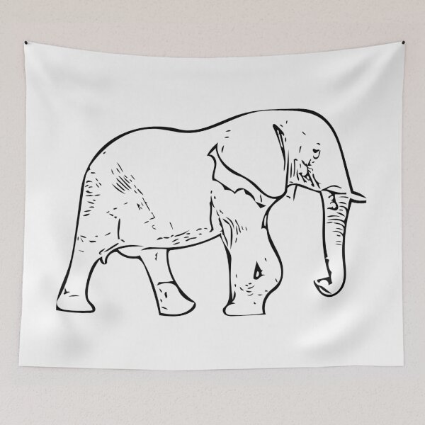 Item preview, Vector Elephant Animals designed and sold by zona ambens.