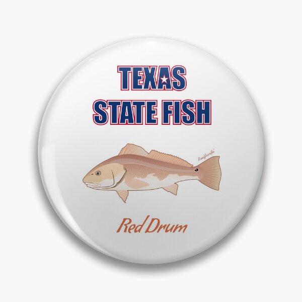 Item preview, Texas State Saltwater Fish - Red Drum T-Shirt designed and sold by KaplanCrypto.