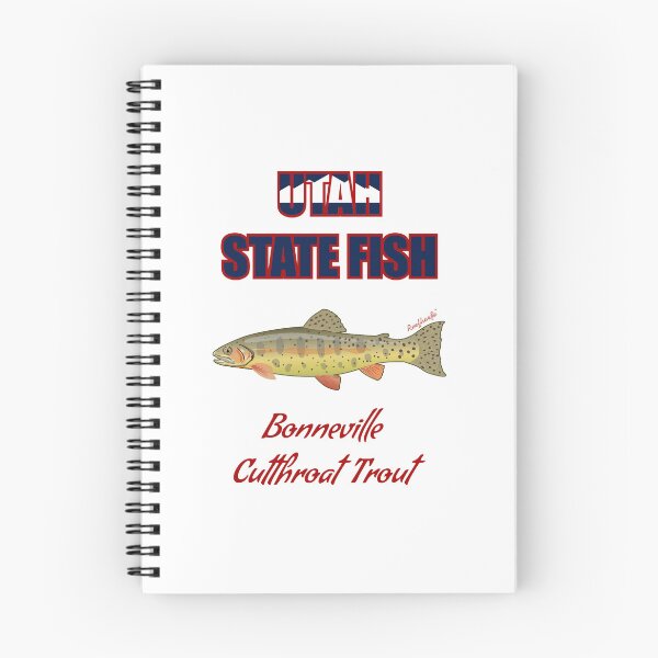 Item preview, Utah State Fish - Bonneville Cutthroat Trout T-Shirt designed and sold by KaplanCrypto.