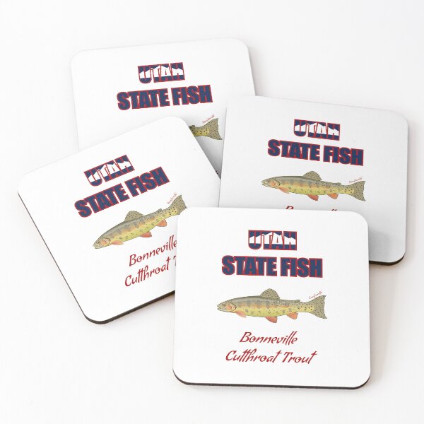 Item preview, Utah State Fish - Bonneville Cutthroat Trout T-Shirt designed and sold by KaplanCrypto.