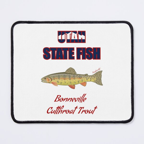 Item preview, Utah State Fish - Bonneville Cutthroat Trout T-Shirt designed and sold by KaplanCrypto.