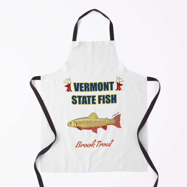 Item preview, Vermont State Cold Water Fish - Brook Trout T-Shirt designed and sold by KaplanCrypto.
