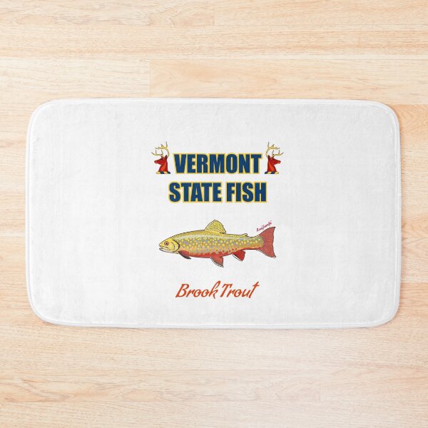 Item preview, Vermont State Cold Water Fish - Brook Trout T-Shirt designed and sold by KaplanCrypto.