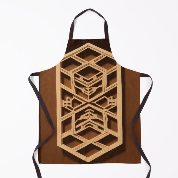 Item preview, Intricate Kumiko Hexagonal Woodwork Design designed and sold by SakuraJapanArt.