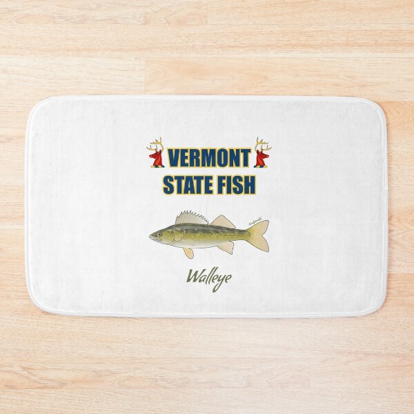 Item preview, Vermont State Warm Water Fish - Walleye T-Shirt designed and sold by KaplanCrypto.