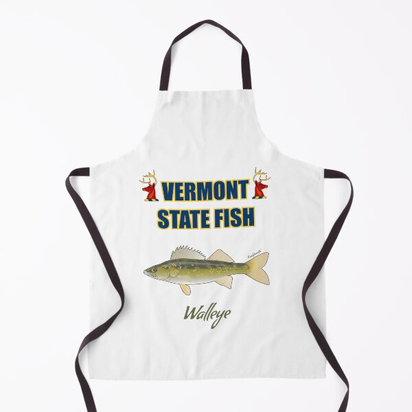 Item preview, Vermont State Warm Water Fish - Walleye T-Shirt designed and sold by KaplanCrypto.