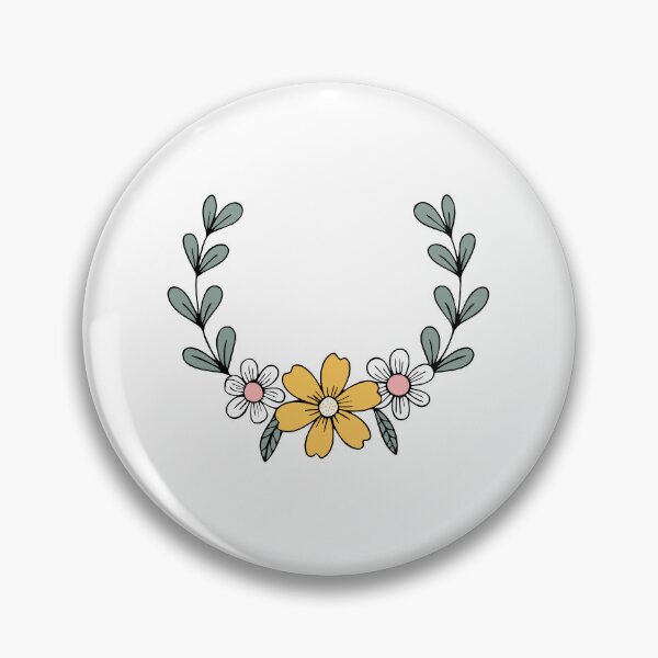Item preview, Illustration of Wildflower floral crown designed and sold by rasagamastore.
