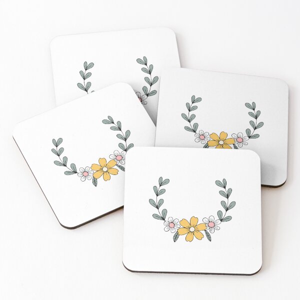 Item preview, Illustration of Wildflower floral crown designed and sold by rasagamastore.