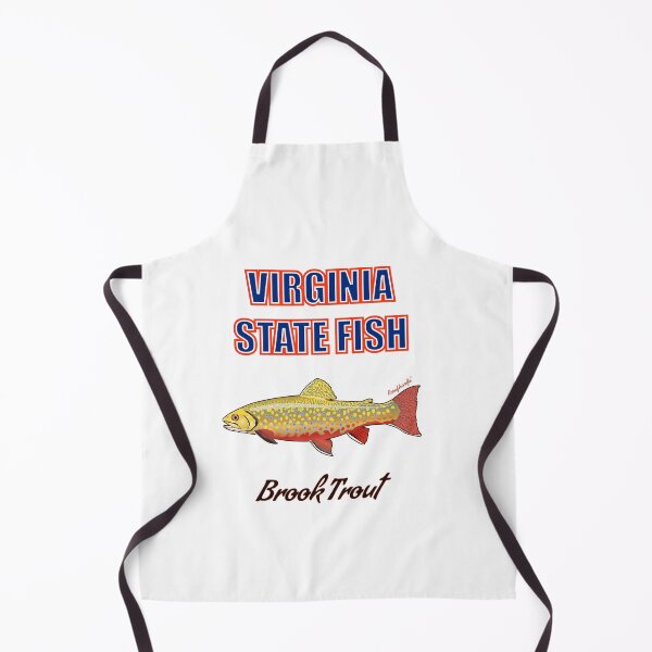 Item preview, Virginia State Freshwater Fish - Brook Trout T-Shirt designed and sold by KaplanCrypto.
