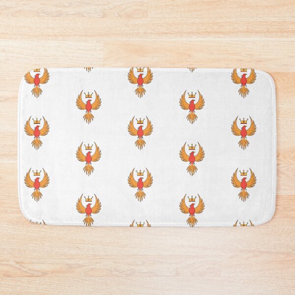 Item preview, Phoenix with the flames and crown designed and sold by rasagamastore.