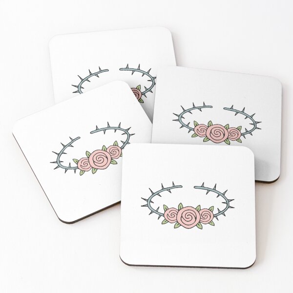 Item preview, Crown of roses and thorns Illustration designed and sold by rasagamastore.