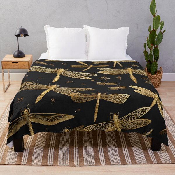 Item preview, GOLD DRAGONFLIES DESIGN designed and sold by asudesign.