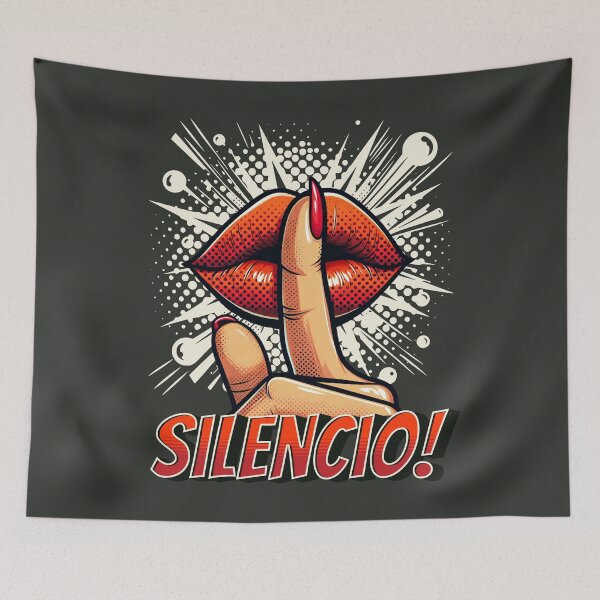 Item preview, ¡Silencio! designed and sold by ORuaircDesigns.