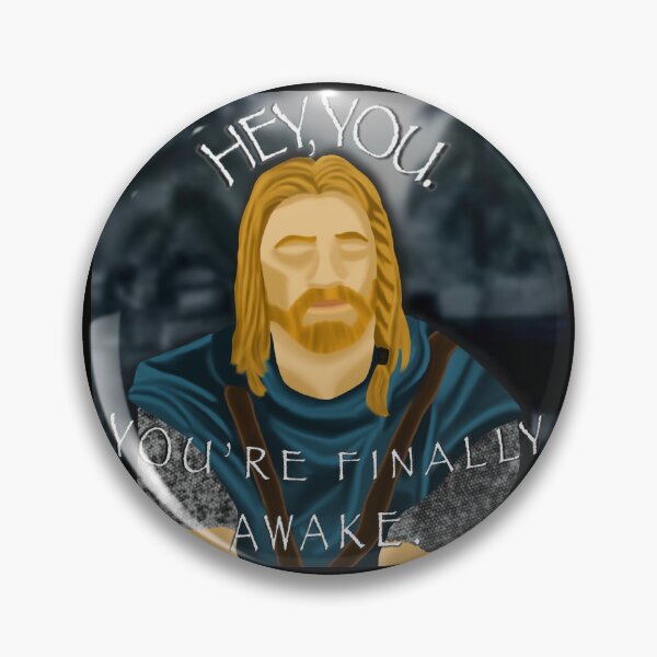 Item preview, Hey You You're Finally Awake Skyrim designed and sold by ARTUOKAY.