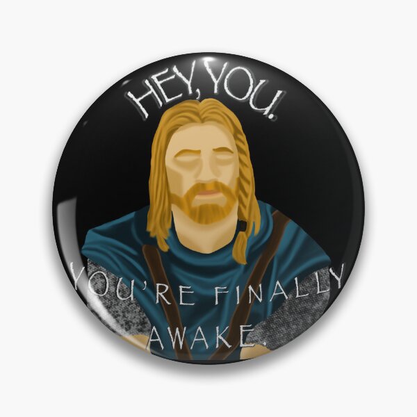 Item preview, Hey You You're Finally Awake Skyrim designed and sold by ARTUOKAY.