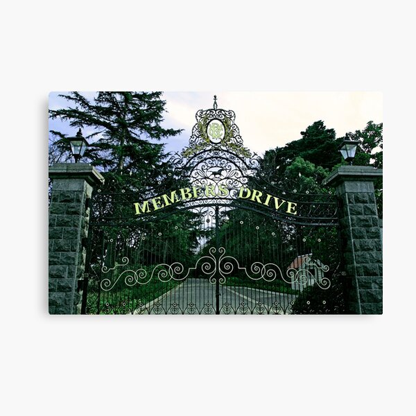 Item preview, Members Only - Members Drive at Flemington Racecourse designed and sold by TJSPictures.