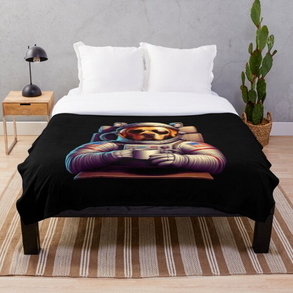 Item preview, Astronaut Labrador Retriever Dog funny vintage t-shirts designed and sold by PAVOXAR.