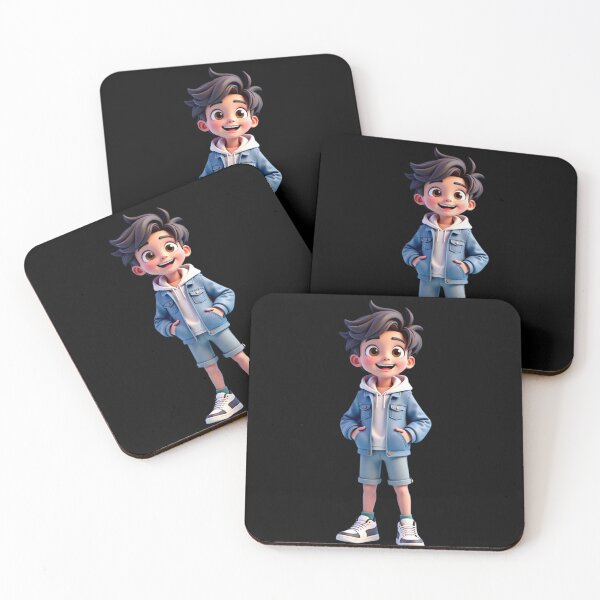 Item preview, 3D Cartoon Character with Modern UI Twist designed and sold by eliteandhonor.