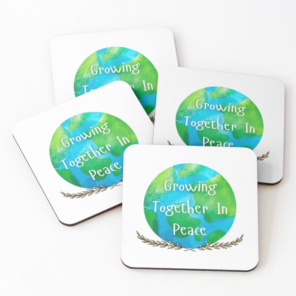 Item preview, Growing Together In Peace - Earth Unity Design designed and sold by THE JAVE STUDIOS.