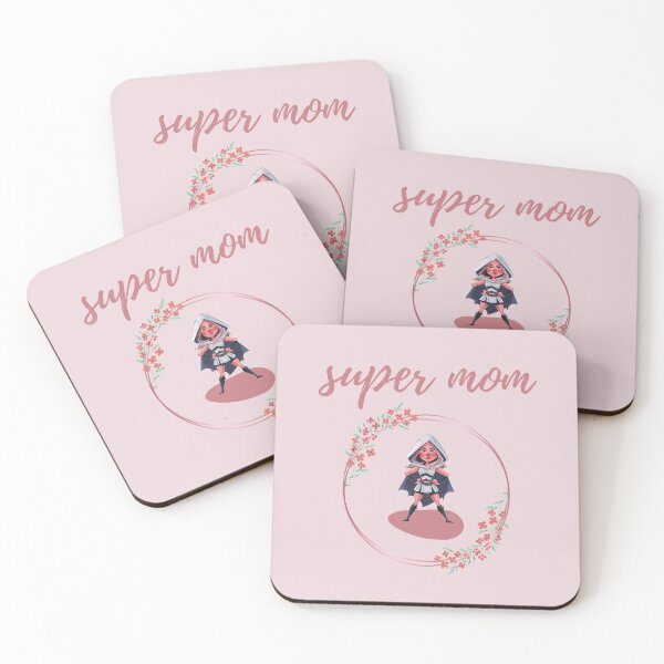 Item preview, super mom is my hero designed and sold by CypisDesign.