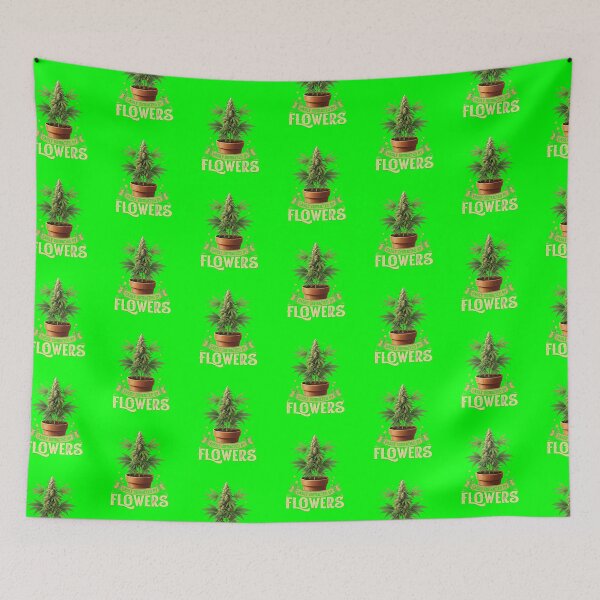Item preview, Funny- Easily Distracted By Flowers - Unique Colorful  - Green designed and sold by JLEmporium.