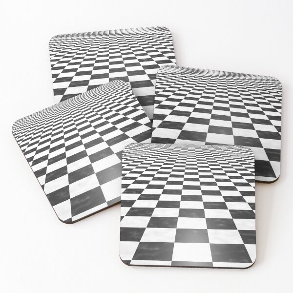 Item preview, 3D Illusion: Perspective Squares Pattern designed and sold by 21 Dragonflies.