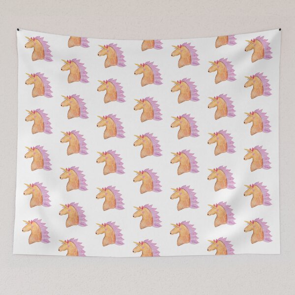 Item preview, Happy Unicorn smile head designed and sold by ullithehat.