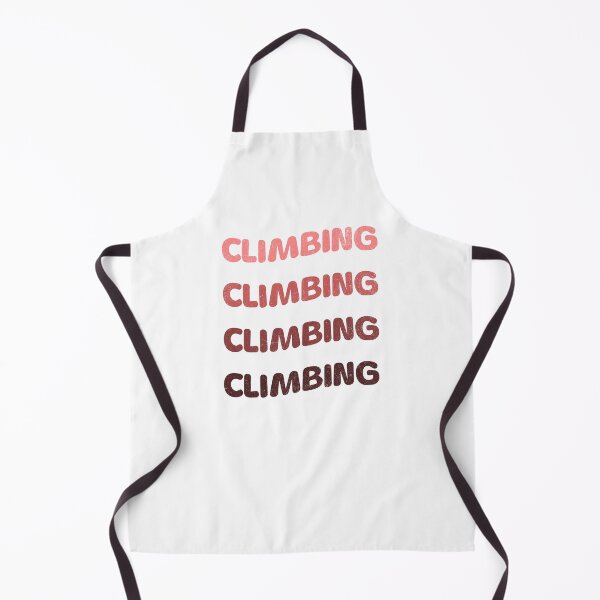 Item preview, Climbing purple brown curvy lettering vintage retro style designed and sold by Bouldershop.
