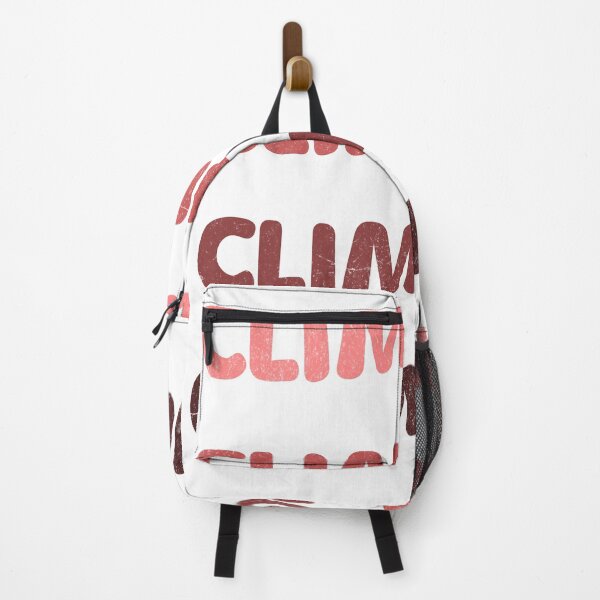 Item preview, Climbing purple brown curvy lettering vintage retro style designed and sold by Bouldershop.
