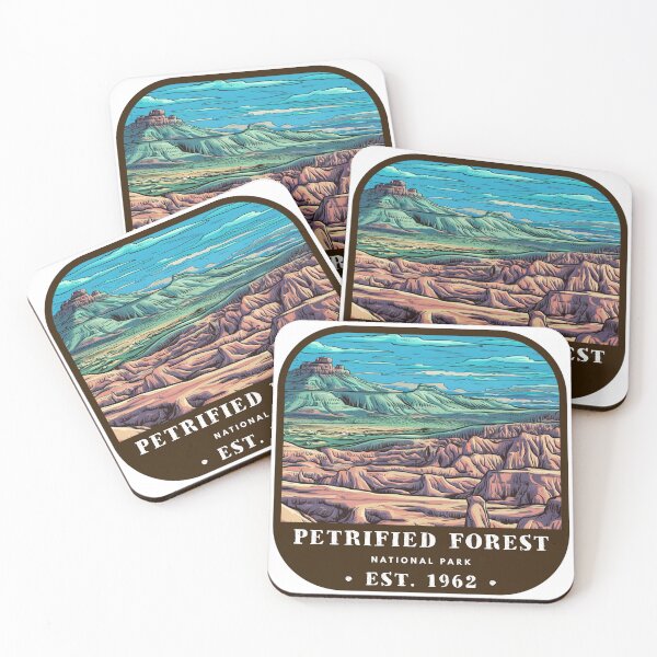 Item preview, Vintage Petrified Forest National Park designed and sold by RabbitK.
